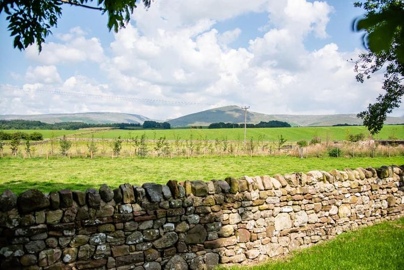 A very professional walling job - and the team had a great view