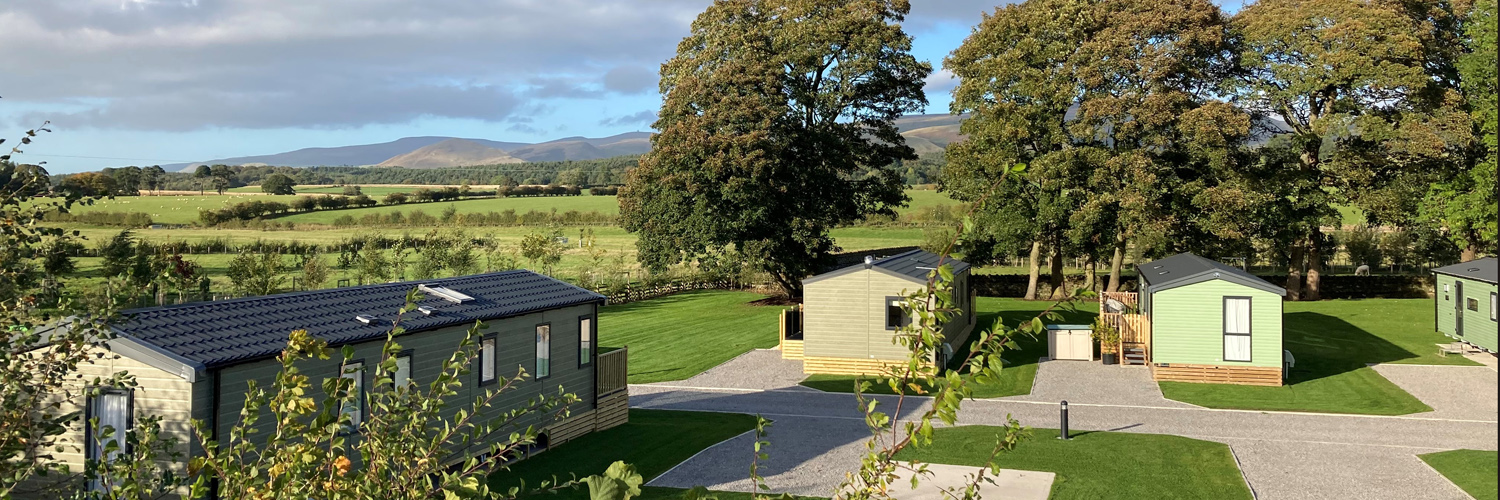 View from Langton Field Caravan park