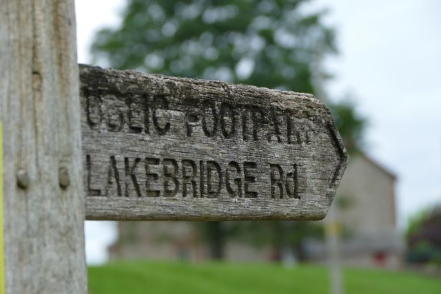 lots of public footpaths